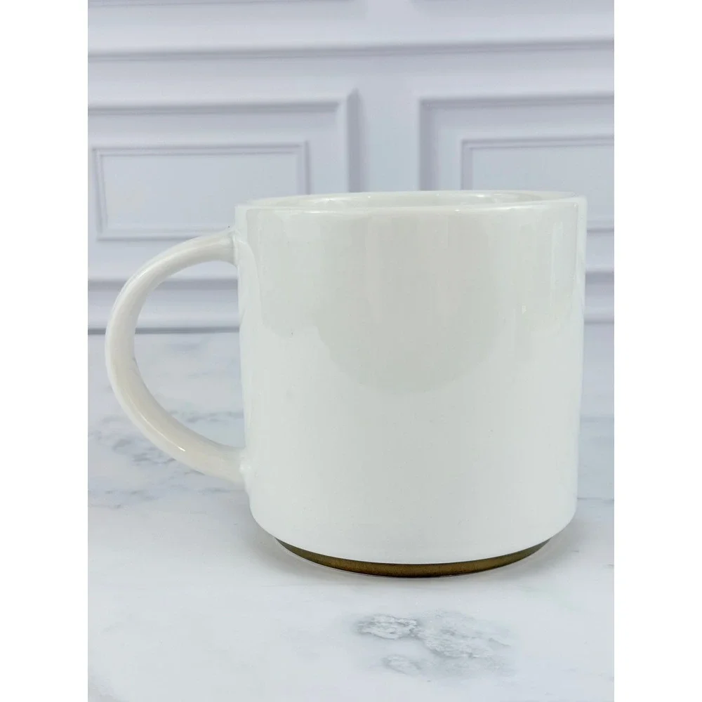 Williams Sonoma Gold Monogram Mug Letter 